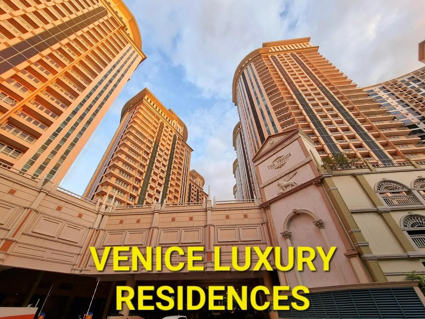 Elegant Condo Beside Venice Grand Canal #Vlra23J Manila 0*,